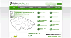 Desktop Screenshot of lehkavaha.cz