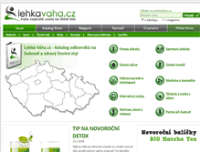 Tablet Screenshot of lehkavaha.cz